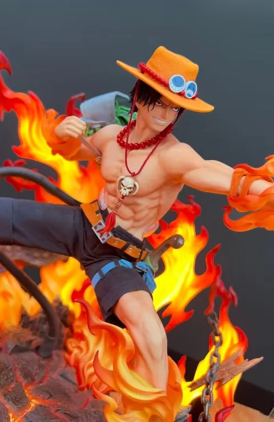 JIMEI PALACE One Piece Portgas D. Ace 1/6 PVC Figure (Licensed)