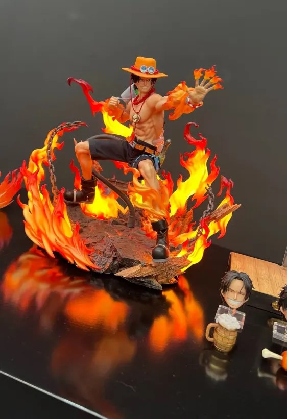 JIMEI PALACE One Piece Portgas D. Ace 1/6 PVC Figure (Licensed)