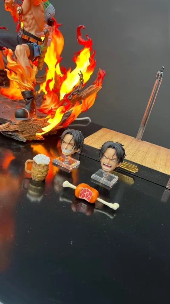 JIMEI PALACE One Piece Portgas D. Ace 1/6 PVC Figure (Licensed)