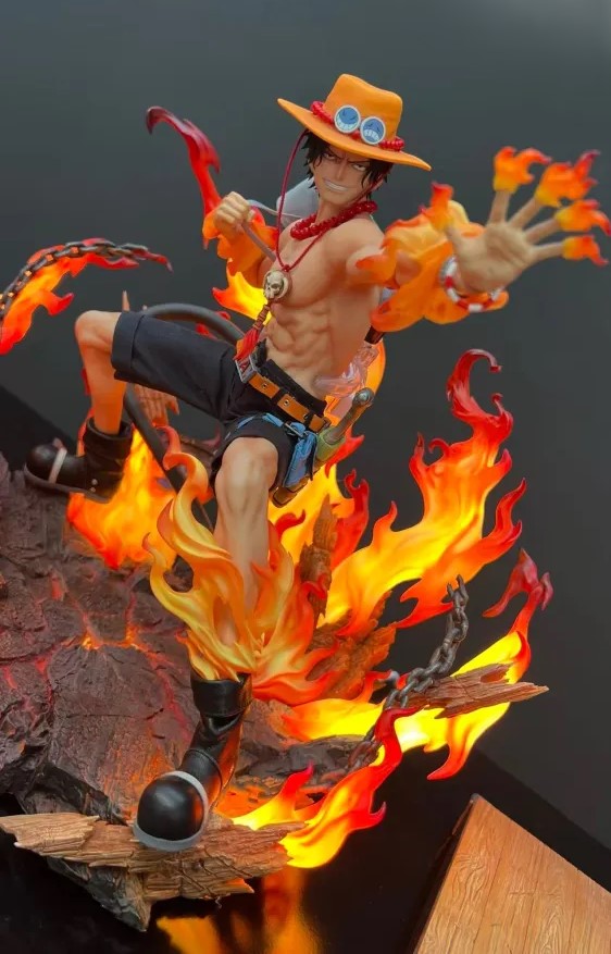 JIMEI PALACE One Piece Portgas D. Ace 1/6 PVC Figure (Licensed)