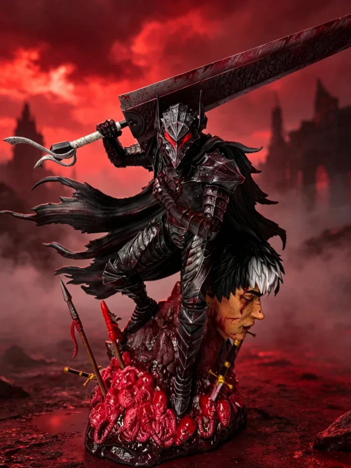 Ji Cai Zhu Wu Studio Berserk Guts 14 Scale Collectible Statue