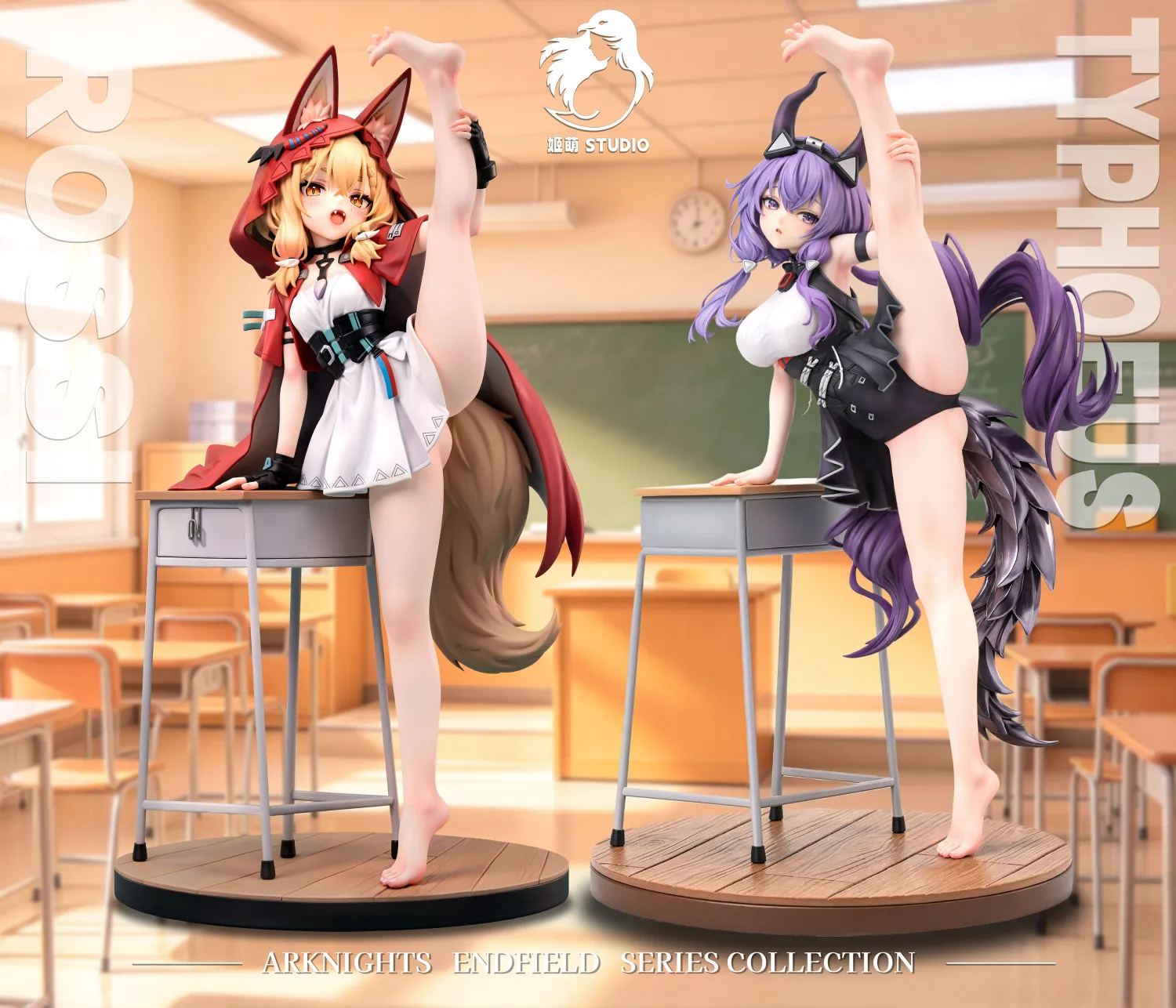 JiMeng Studio Arknights: Endfield Typhos – 1/6 Scale Resin Statue - Image 5