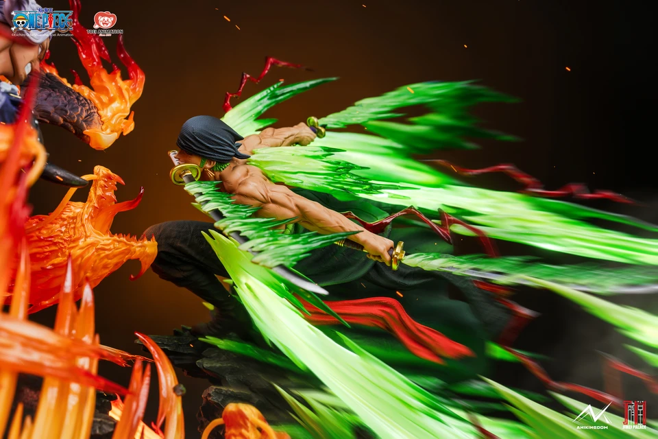Jimei Palace One Piece – Roronoa Zoro VS King Statue