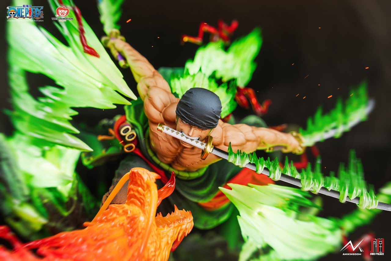 Jimei Palace One Piece – Roronoa Zoro VS King Statue