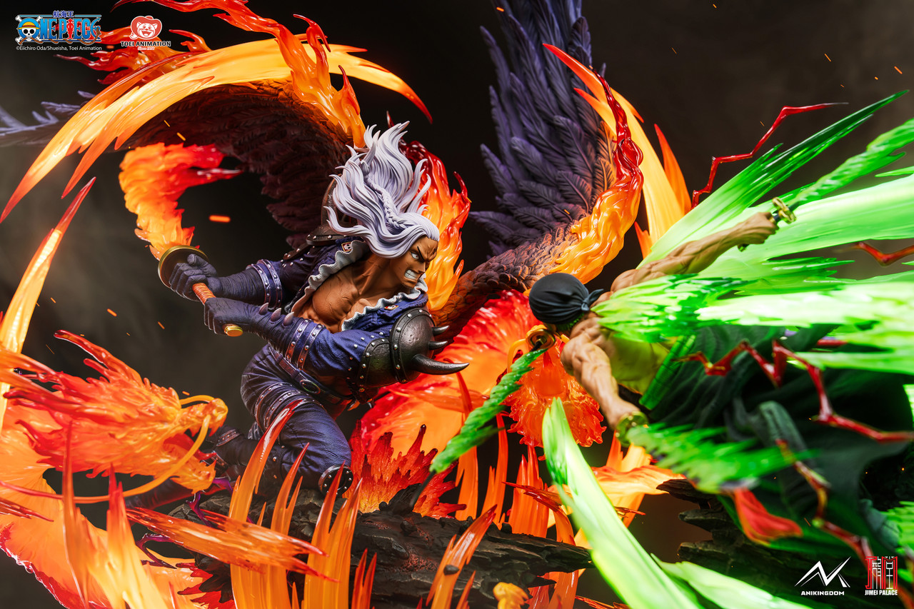 Jimei Palace One Piece – Roronoa Zoro VS King Statue