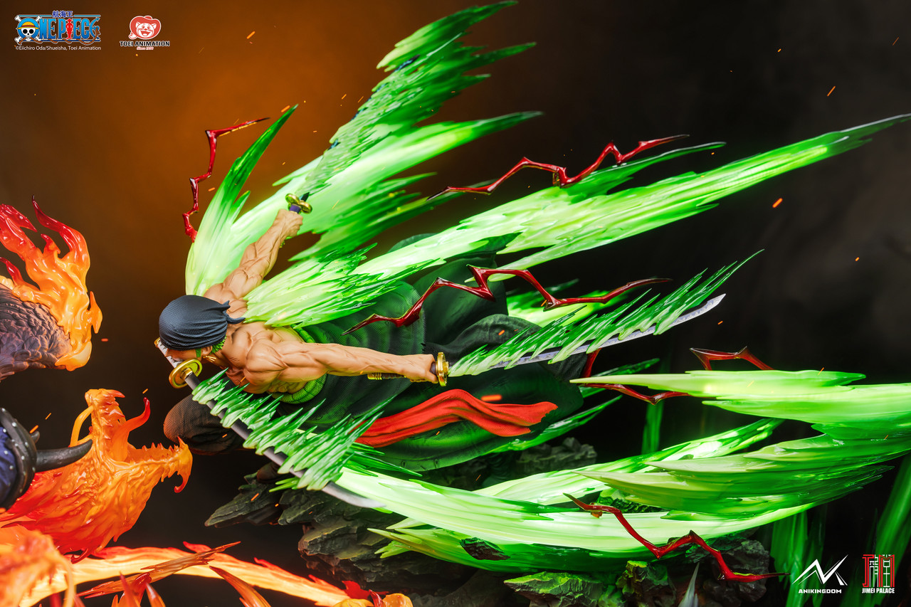 Jimei Palace One Piece – Roronoa Zoro VS King Statue