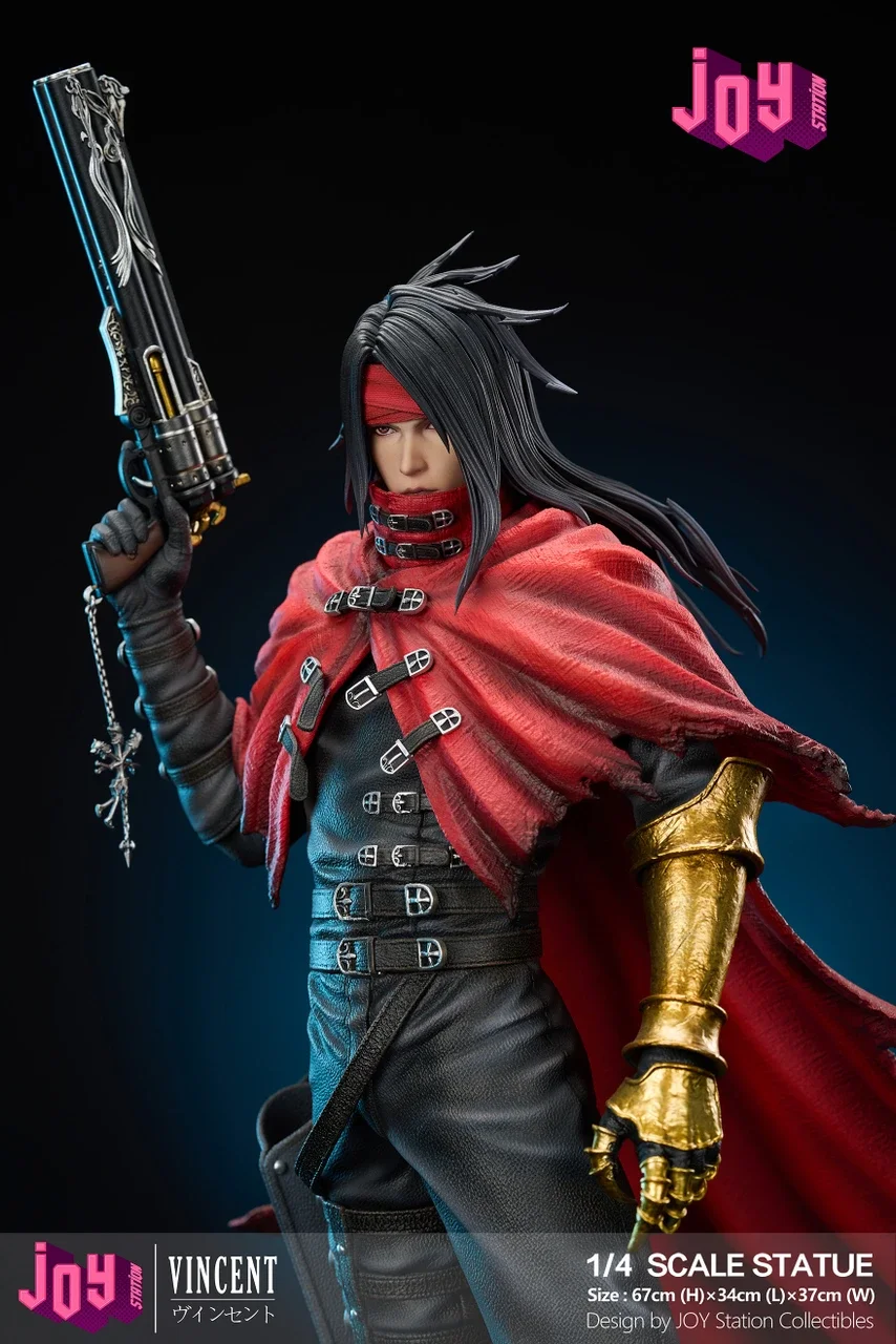 Detail of the Vincent Valentine collectible