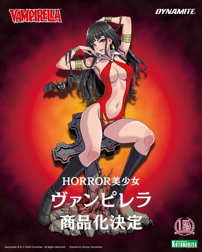 KOTOBUKIYA Vampirella – 1/7 Scale PVC Figure - Image 9