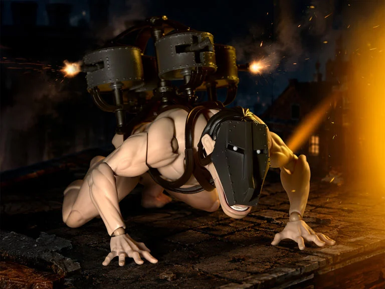 Kaiyodo Attack On Titan Cart Titan