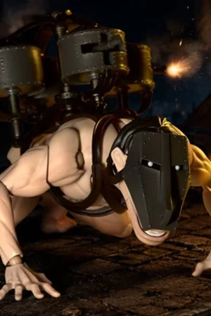 Kaiyodo Attack On Titan Cart Titan