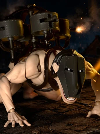 Kaiyodo Attack On Titan Cart Titan