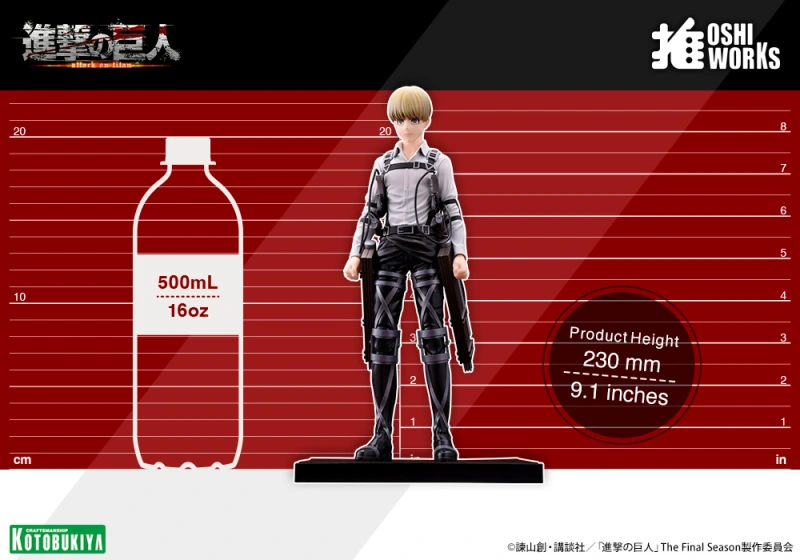 Kotobukiya Attack on Titan The Final Season Armin