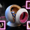 LD Studio Dragon Ball Z Vegeta Spaceship