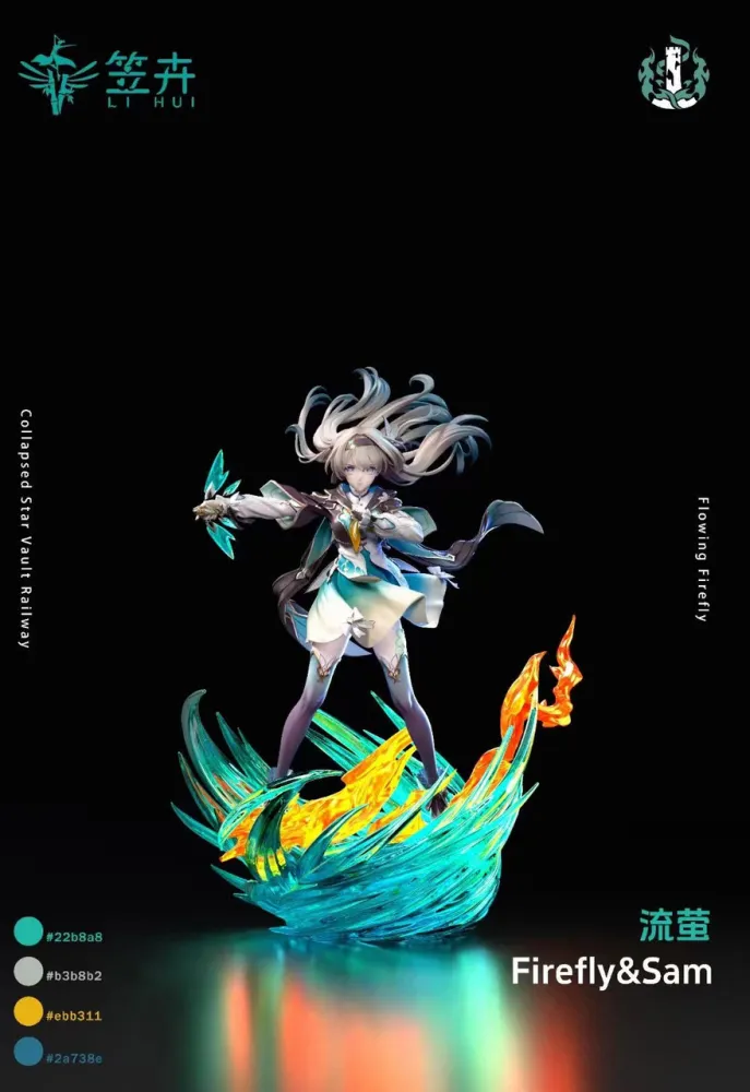 LI HUI Studio Honkai Star Rail Firefly & SAM – 16 Scale Resin Statue