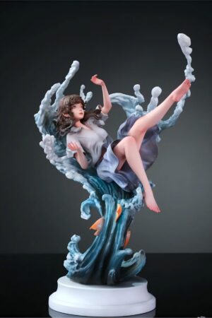 LOST17 Studio Original Blue Souls Kit White Mold Unpainted PU Resin Figure