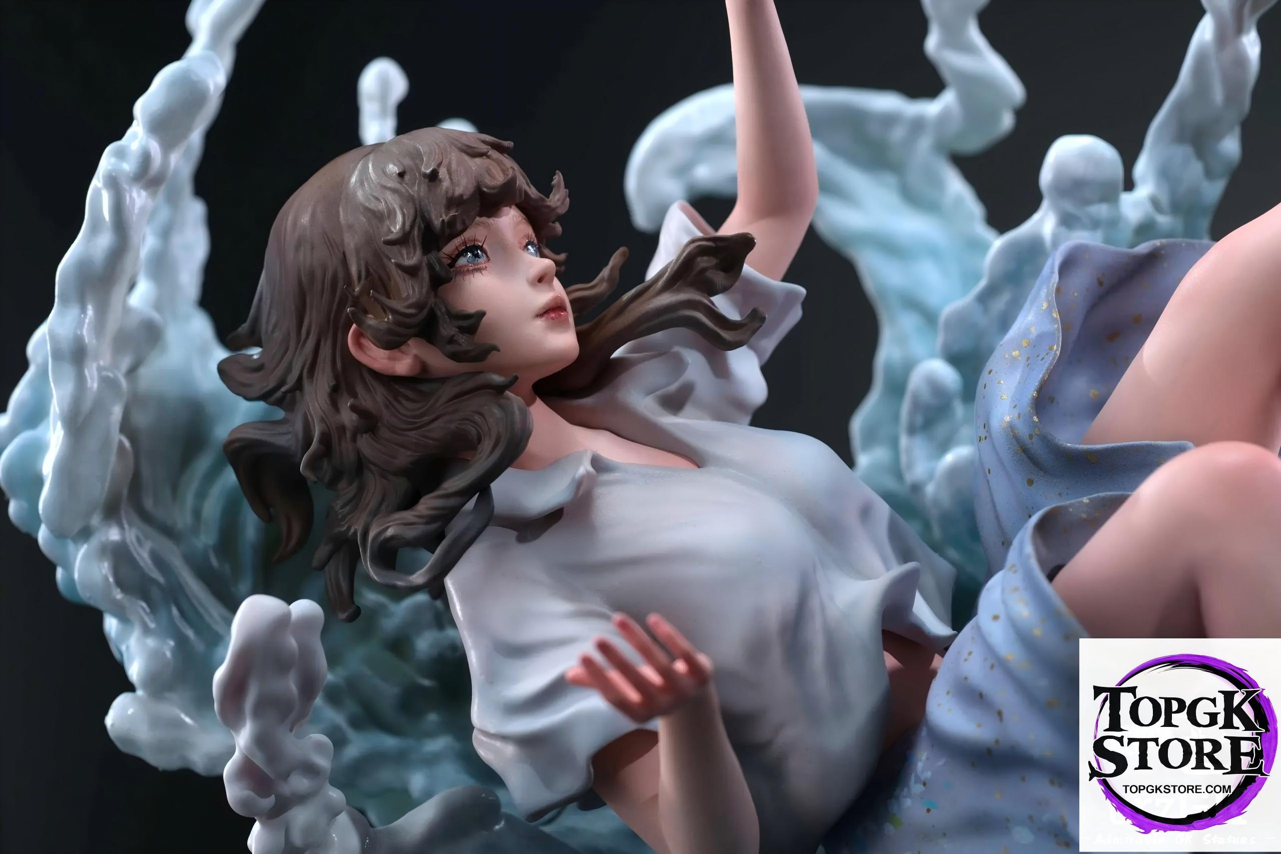 LOST17 Studio Original Blue Souls Kit White Mold Unpainted PU Resin Figure