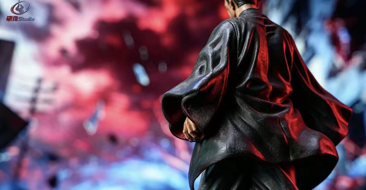 LiXiang Studio Jujutsu Kaisen Ryomen Sukuna Black Robe Version 16 Scale Collectible Figure