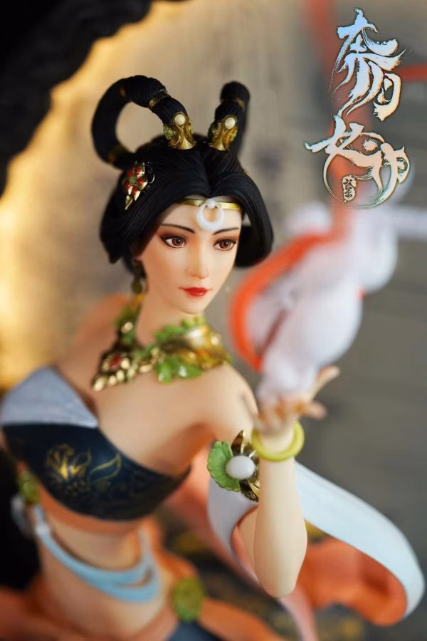 Libra Gemini Studio Original Goddess Series 3 Flying to the Moon Licensed Resin Statue - Image 3