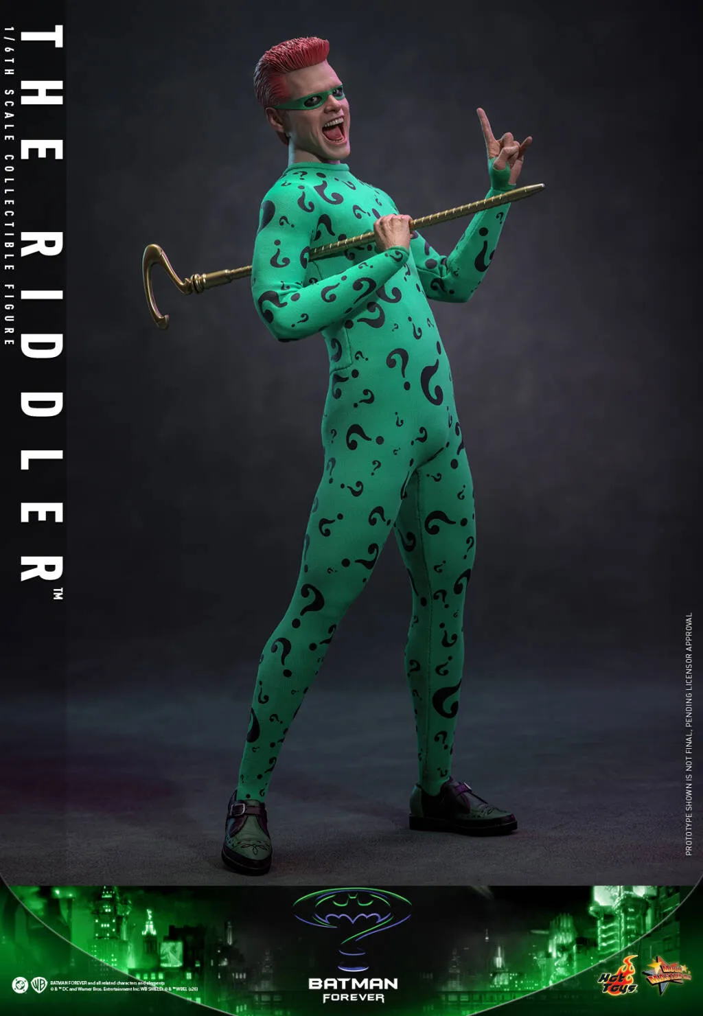 Hot Toys The Riddler MMS926 – Batman Forever 1/6 Scale Licensed Collectible