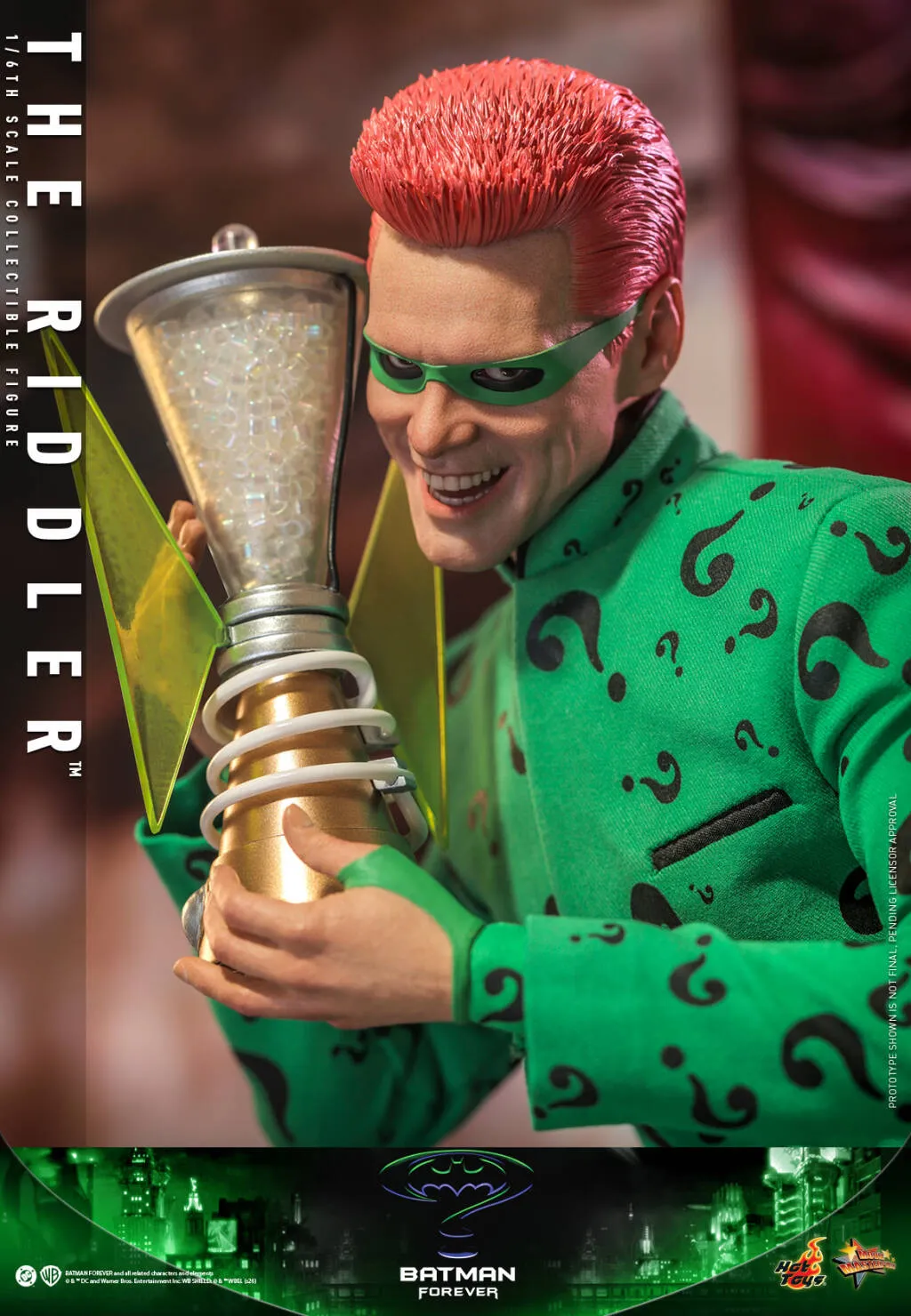 Hot Toys The Riddler MMS926 – Batman Forever 1/6 Scale Licensed Collectible