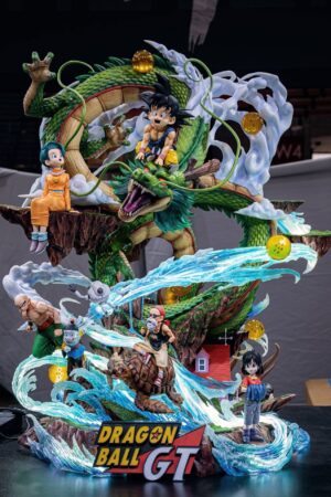 Light Year Studio x Toei Animation Dragon Ball GT Goku X Shenron Imported Resin+PU Statue (Licensed)
