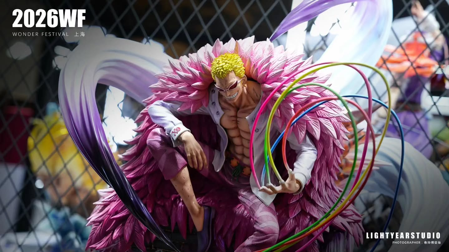 Light Year Studio x Toei Animation One Piece Donquixote Doflamingo Resin Statue (Licensed)