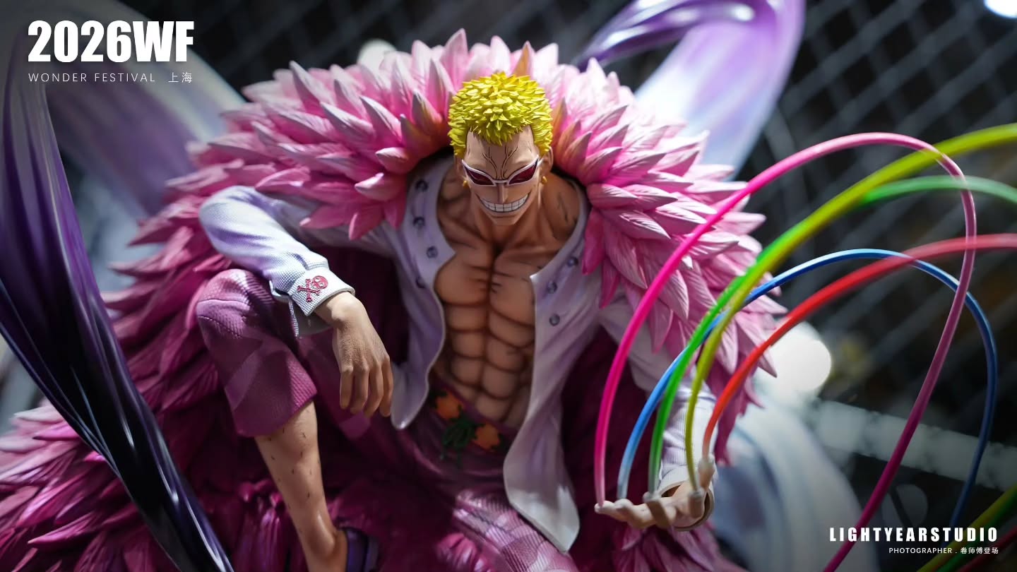 Light Year Studio x Toei Animation One Piece Donquixote Doflamingo Resin Statue (Licensed)