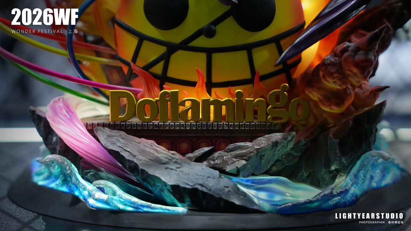 Light Year Studio x Toei Animation One Piece Donquixote Doflamingo Resin Statue (Licensed)