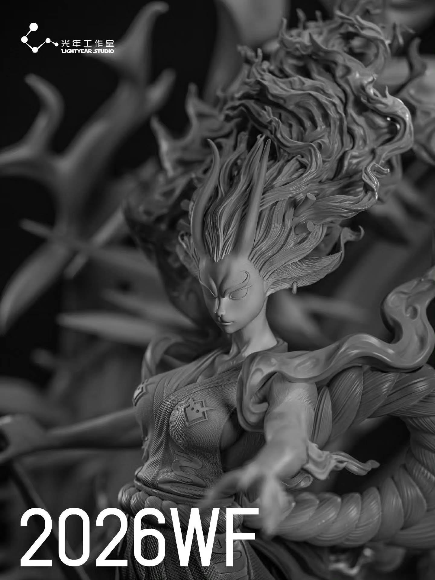 Light Year Studio x Toei Animation One Piece Yamato Imported Resin+PU Statue (Licensed)