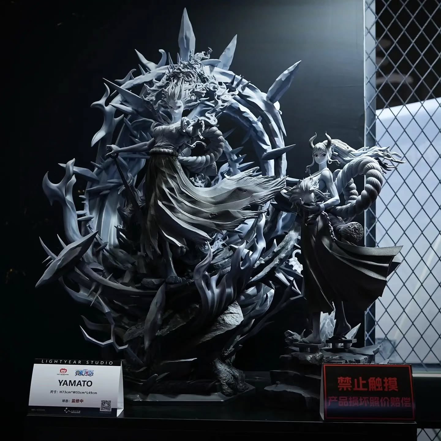 Light Year Studio x Toei Animation One Piece Yamato Imported Resin+PU Statue (Licensed)