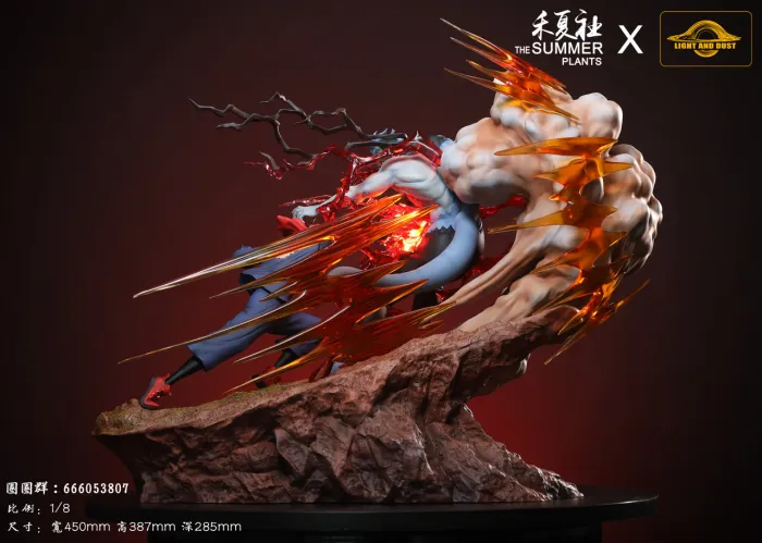 Light and Dust Studio Jujutsu Kaisen Itadori Yuji VS Mahito – 1/8 Scale Statue with LED - Image 9