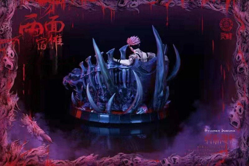 Ling Yu Studio Jujutsu Kaisen Ryomen Sukuna 16 Scale Resin PU Statue