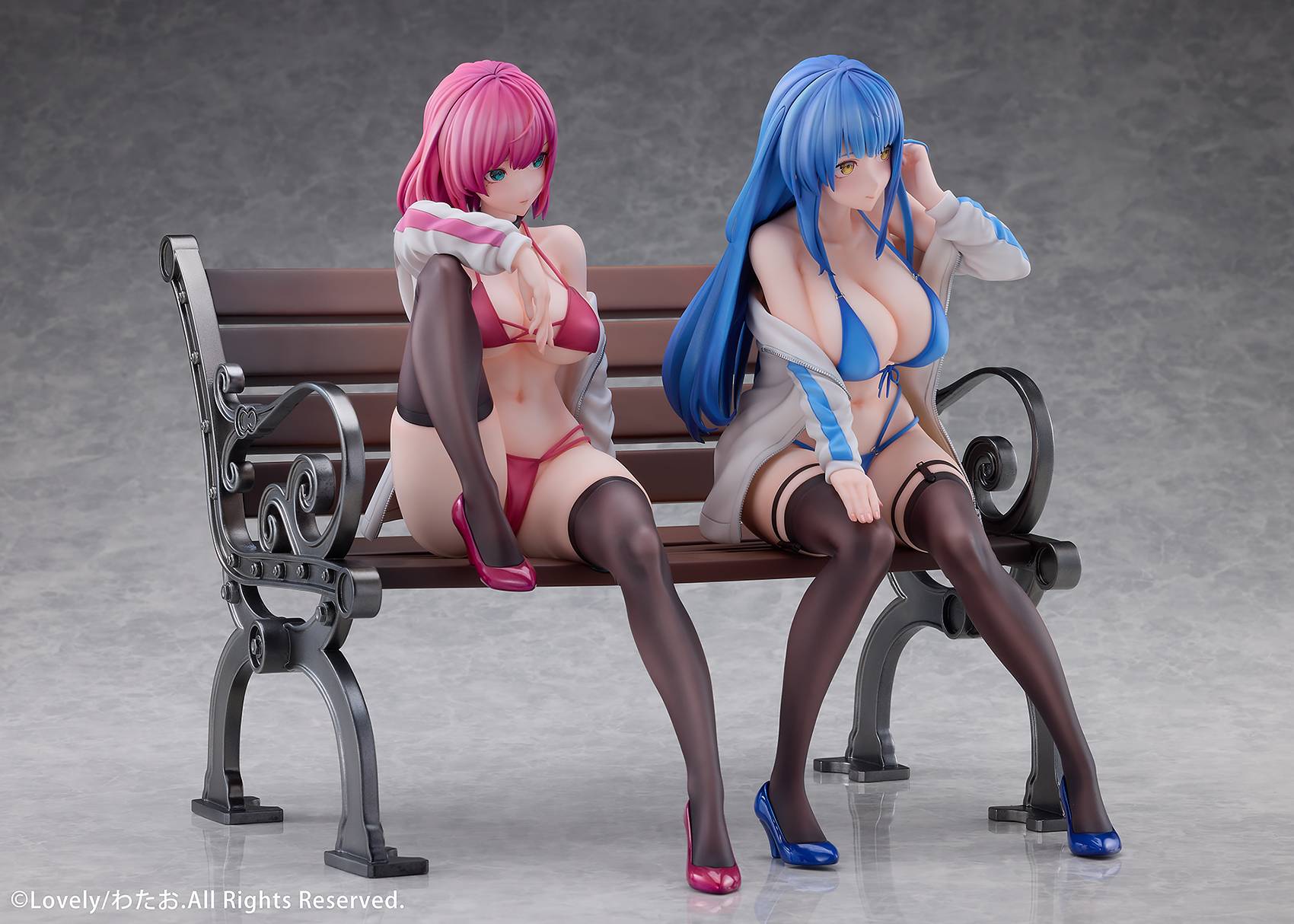 Lovely Original Character Mari & Eri by Watao 1/4 Scale Cast-Off Figures