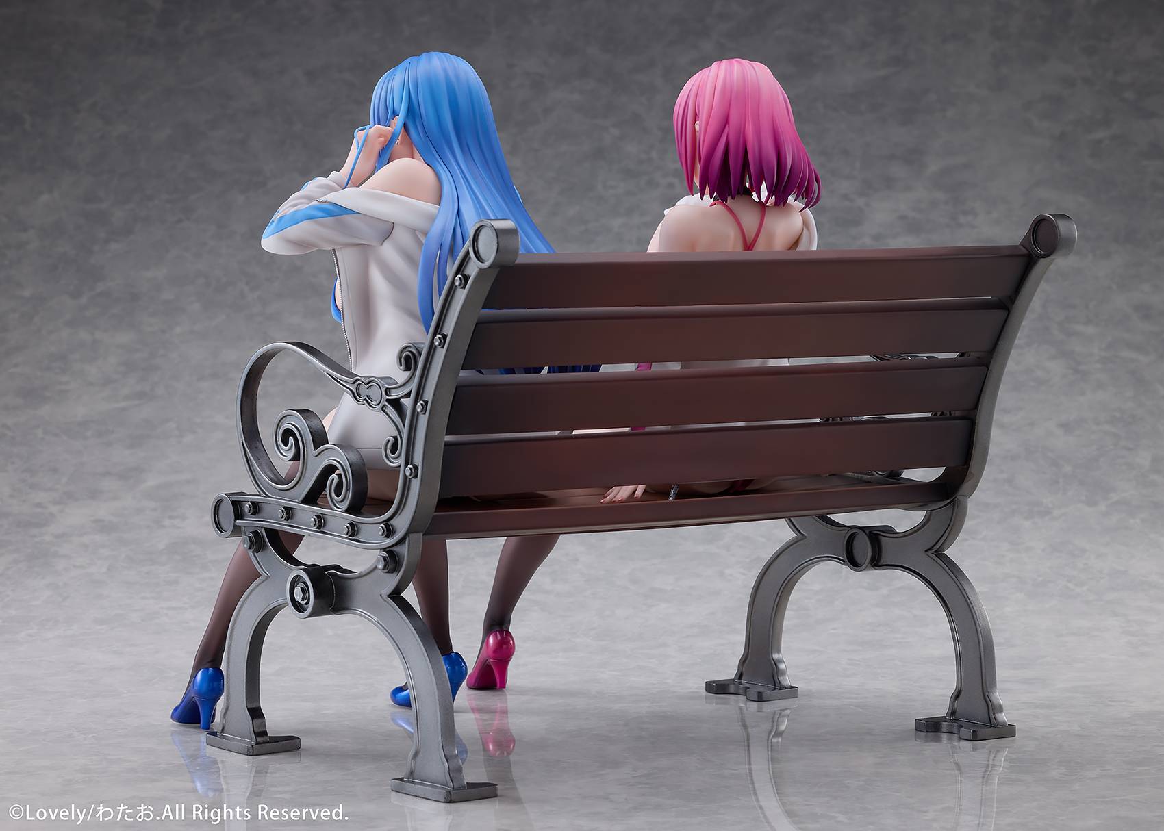 Lovely Original Character Mari & Eri by Watao 1/4 Scale Cast-Off Figures