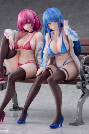 Lovely Original Character Mari & Eri by Watao 1/4 Scale Cast-Off Figures