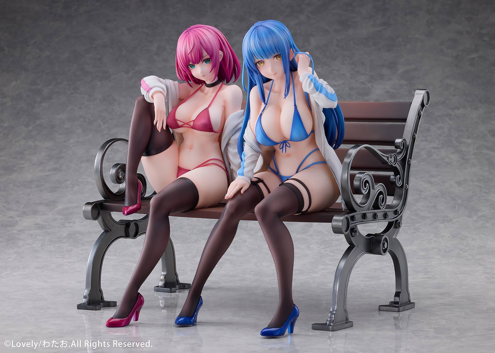 Lovely Original Character Mari & Eri by Watao 1/4 Scale Cast-Off Figures
