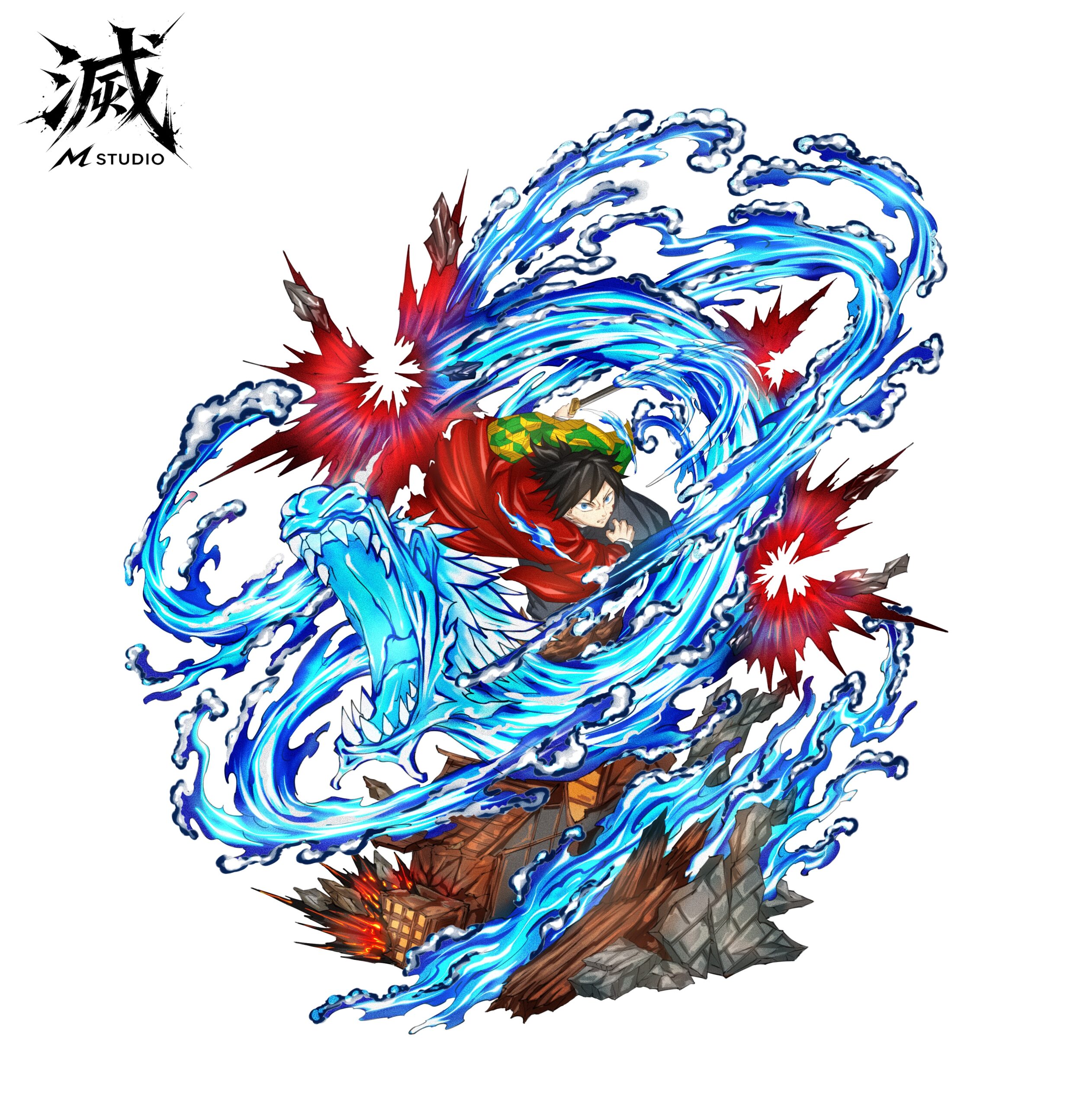 M STUDIO Demon Slayer: Kimetsu no Yaiba Tomioka Giyu
