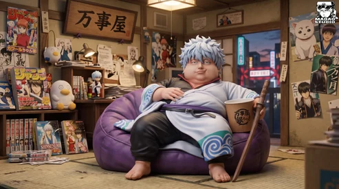 MADAO Gintama Gintoki Sakata