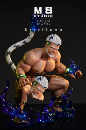 MS Studio Male GYEE Alcander Starflame 16 Scale PU Collectible Statue