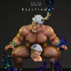 MS Studio Male GYEE Alcander Starflame 16 Scale PU Collectible Statue