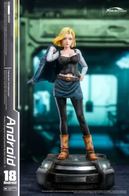MUK Studio   Dragon Ball   Android 18 – 14 Scale Statue with LED
