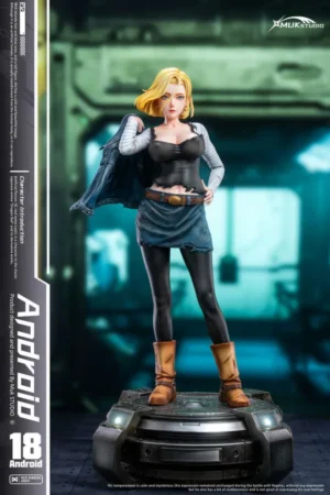 MUK Studio   Dragon Ball   Android 18 – 14 Scale Statue with LED