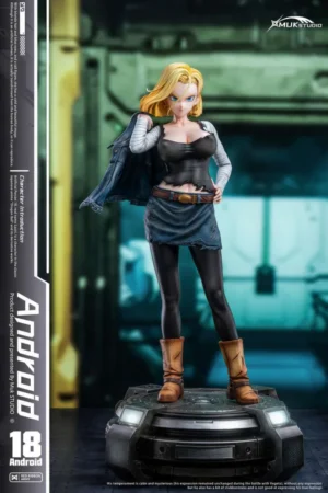 MUK Studio   Dragon Ball   Android 18 – 14 Scale Statue with LED