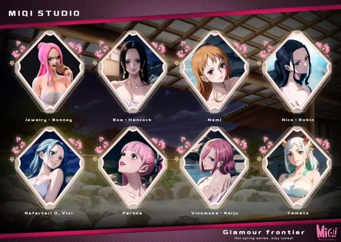 MiQi Studio One Piece Jewelry Bonney Hot Spring Ver. –1/6 Scale Collectible Statue - Image 9