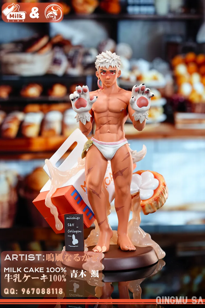 Milk Club Studio & YGNN Studio Original Aoki Sa Milk Cake 100% – R18 Resin Statue - Image 5