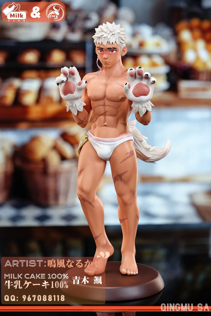 Milk Club Studio & YGNN Studio Original Aoki Sa Milk Cake 100% – R18 Resin Statue - Image 6