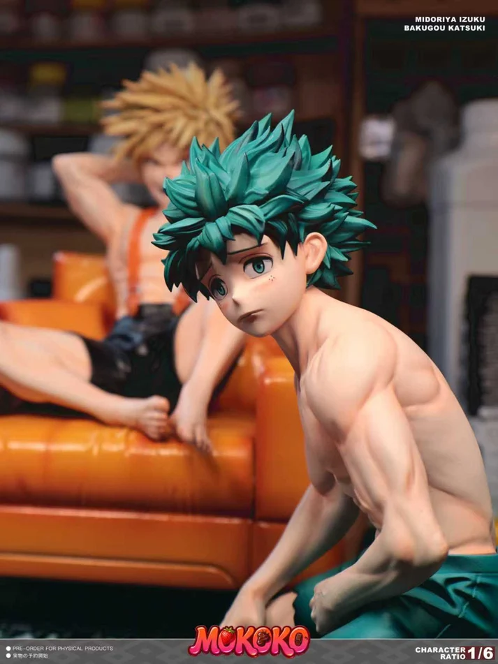 Mokoko My Hero Academia Izuku Midoriya & Katsuki Bakugo