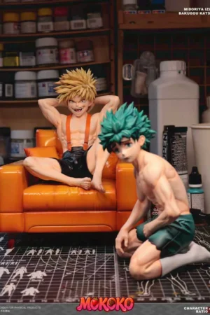 Mokoko My Hero Academia Izuku Midoriya & Katsuki Bakugo