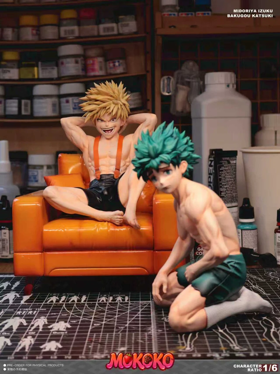 Mokoko My Hero Academia Izuku Midoriya & Katsuki Bakugo
