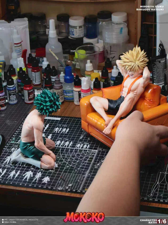 Mokoko My Hero Academia Izuku Midoriya & Katsuki Bakugo